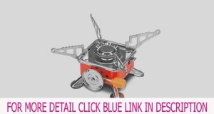Details Etekcity E-gear Portable Collapsible Outdoor Backpacking Camping Stove Slide