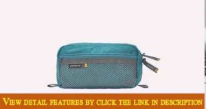 Green-hermit Outdoor Camping Backpacking Ultralight Cordura Toiletry Bag 25g Size M Tile Blue