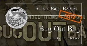 Billy´s Bag | B.O.B. 2/9 (Hiking Gear / Clothes)