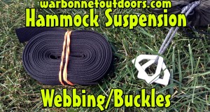 Cinch Buckle Hammock Camping Suspension from Warbonnetoutdoors.com
