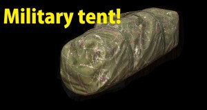 Dayz Standalone – Big Military Tent/Tent Backpack!