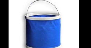 Foldable Bucket Collapsible Camping Fishing Travel Car Wash BUSHCRAFT SURVIVAL