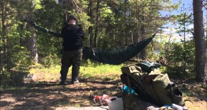 Hammock camping in lovely weather and a little accident