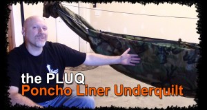 How To Make A Poncho Liner Under Quilt or “PLUQ” for Hammock Camping