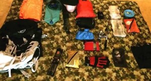 Overnight fishing/camping gear load out
