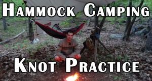Overnight Hammock Camping – Kelty Noah Tarp 9×9 – Knot Practice- Deranged Survival
