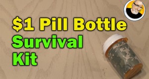 $1 Pill Bottle Survival Kit!