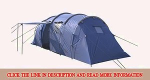 BENTLEY EXPLORER 6 MAN SIX PERSON FAMILY LARGE CAMPING TENT WITH LIVIN Top Goods