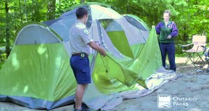 Camping Tips from Ontario Parks – Setting up a Tent