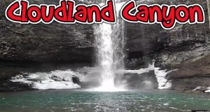 Cloudland Canyon Hiking FROZEN Waterfall Trail Park Georgia