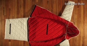 Coat doubles as sleeping bag for the homeless