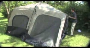 Coleman Instant Tent with 2 Air Beds Camping Bundle