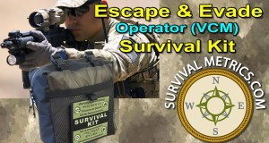 Escape and Evade Operator Military and Tactical Survival Kit VCM