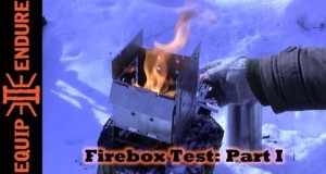 Firebox, Portable Camp Stove, Part 1, By Equip 2 Endure