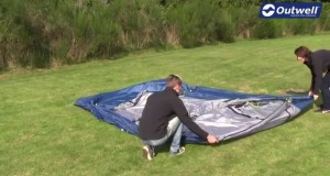 Outwell Cloud 5 Tent Pitching Video |  Innovative Family Camping