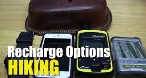 Recharging Options for Electronics While Hiking