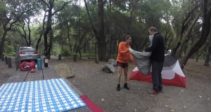 Tent Camping   Santa Cruz